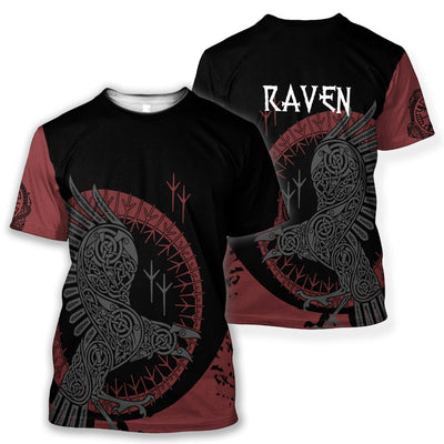 Camiseta Vikinga con Impresión 3D Digital Personalizable para Hombre - Image 11