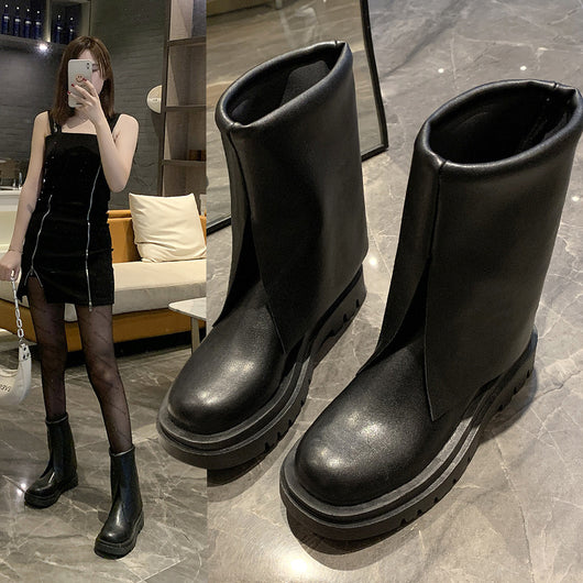 Botas de Cuero Altas Fashion para Mujer - Image 10