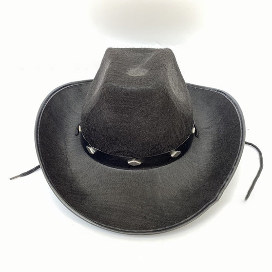 Sombrero Vaquero Infantil de Fieltro Poliéster con Ala Grande - Image 4