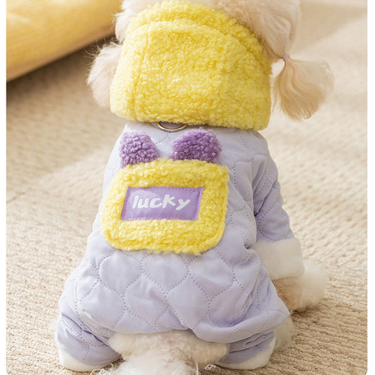 Abrigo Cálido para Perros y Gatos con Bolsillos - Ropa de Algodón para Mascotas en Otoño e Invierno - Image 37
