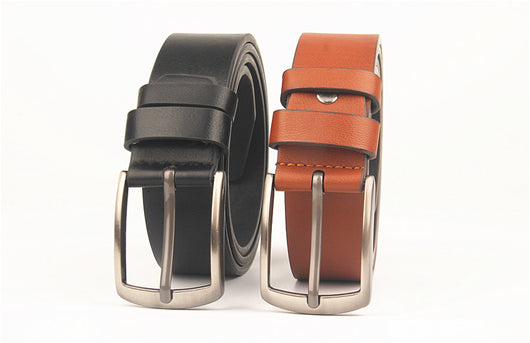 Cinturón para Hombre de Cuero Sintético con Hebilla de Aguja - Image 10