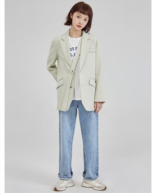 Blazer Ejecutivo Minimalista para Mujer