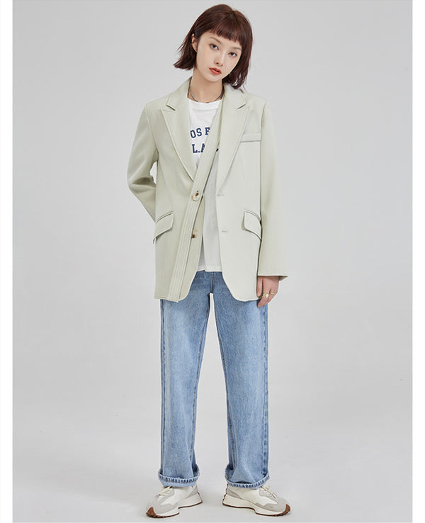 Blazer Ejecutivo Minimalista para Mujer