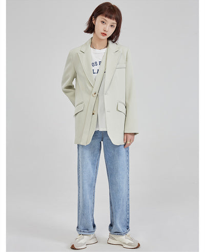 Blazer Ejecutivo Minimalista para Mujer