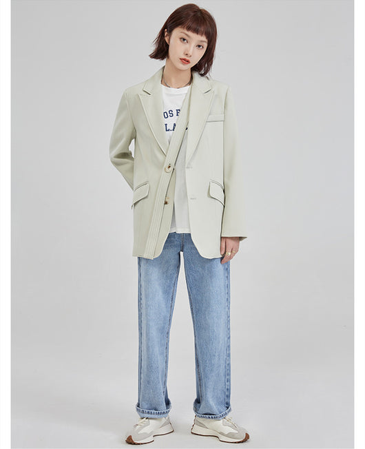 Blazer Ejecutivo Minimalista para Mujer