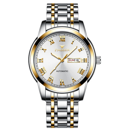 Reloj de Moda para Hombre con Banda de Acero Inoxidable y Esfera Luminosa - Image 22