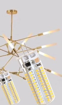 Lámpara de Araña LED Tipo Maíz - Iluminación Brillante y Eficiente - Image 7
