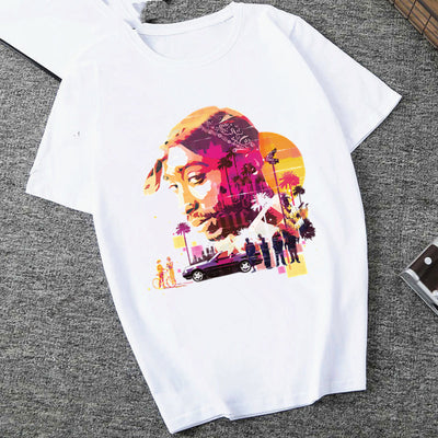 Camiseta Unisex Hip-Hop con Estampado Trendy - Image 15