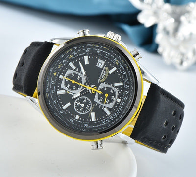 Reloj Casual para Hombre con Seis Agujas y Correa de Acero Inoxidable - Image 13