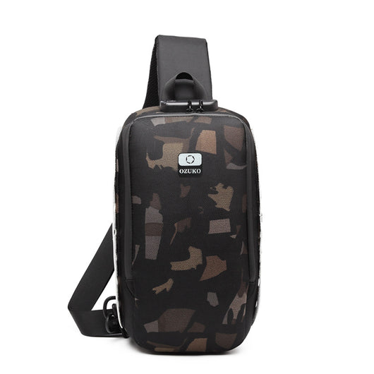 Bolsa Pecho Hombre Estilo Urbano - Mensajero Trendy de Marca - Image 9