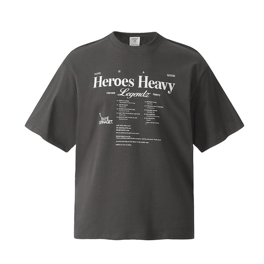 Camiseta Estampada con Letras para Hombre