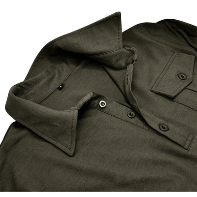 Camisa Clásica de Manga Larga Estilo Europeo para Hombre - Image 38