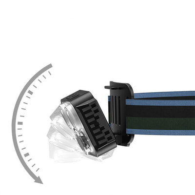 Lámpara Frontal LED Recargable por USB con Sensor Inteligente para Pesca y Camping - Image 10