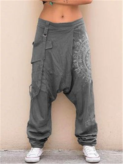 Pantalones Holgados Estampados para Hombre - Comodidad Casual - Image 3