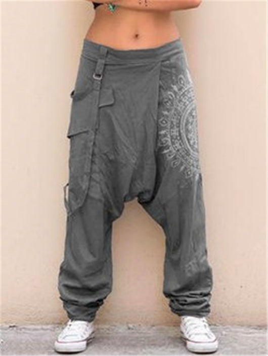 Pantalones Holgados Estampados para Hombre - Comodidad Casual - Image 3