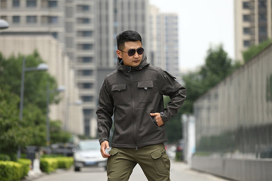 Chaqueta Táctica Camuflaje con Forro Polar para Deportes al Aire Libre - Image 25