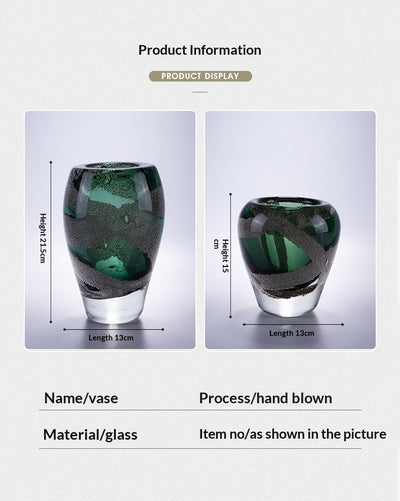 Jarrones de Cristal Decorativos para Hoteles y Casas Modernas - Image 8