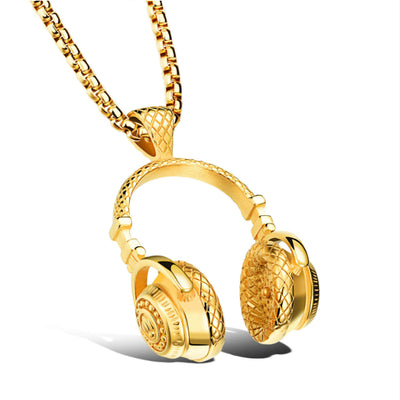 Collar con Audífonos Integrados de Titanio para Hombre - Image 8