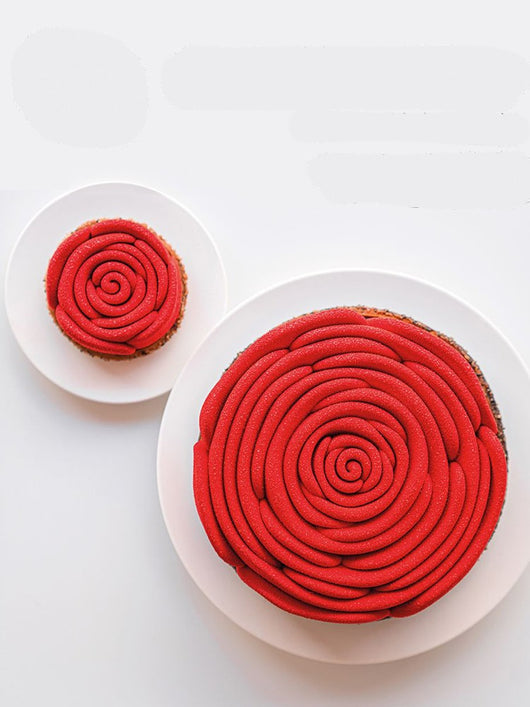 Molde de Silicona para Mousse Rosa Melaleuca - Diseño Francés para San Valentín - Image 3