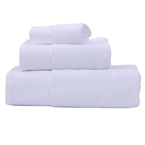 Set de 3 Toallas de Baño de Algodón Premium Absorbentes