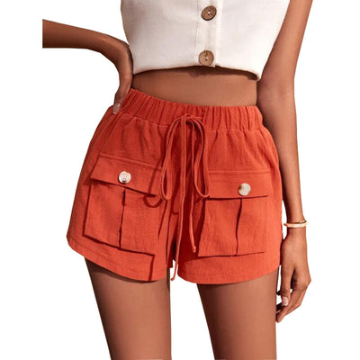 Pantalones Rectos Sueltos con Bolsillos y Cintura Ajustable - Image 7