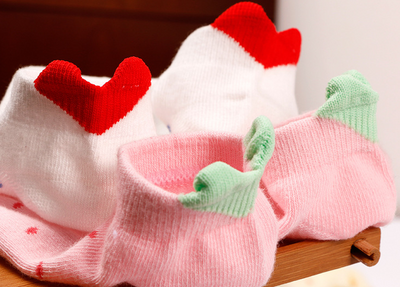 Calcetines de Algodón para Niños con Diseño 3D Amor Peinado - Image 8