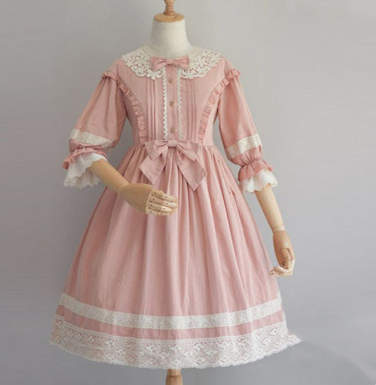 Vestido de Fiesta con Lazos de Encaje - Image 5