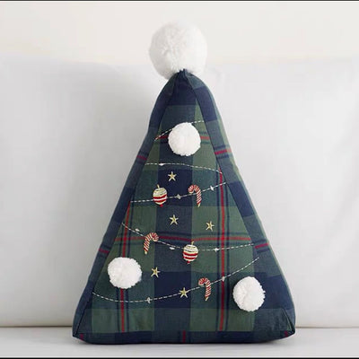 Cojín Navideño Bordado con Diseño Festivo - Image 5