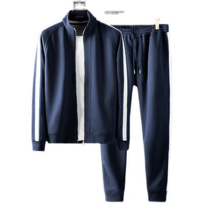 Conjunto de Abrigo y Pantalón Acolchado Casual para Hombre - Image 11