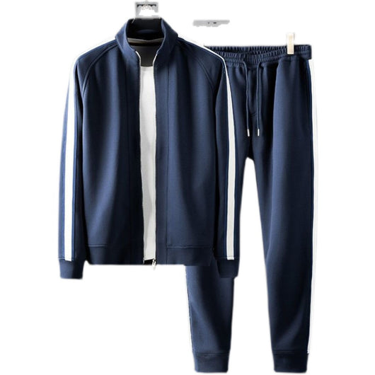 Conjunto de Abrigo y Pantalón Acolchado Casual para Hombre - Image 11