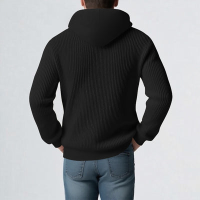 Suéter Hoodie Acolchado para Hombre - Abrigo Invernal Grueso - Image 4