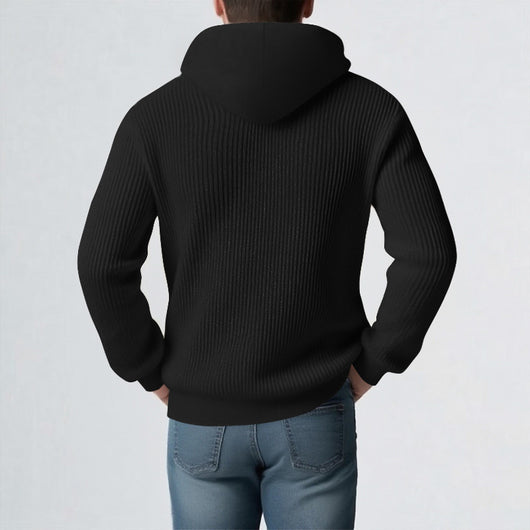 Suéter Hoodie Acolchado para Hombre - Abrigo Invernal Grueso - Image 4