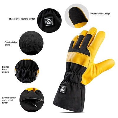 Guantes de Trabajo Reforzados para Protección en Frío - Image 11