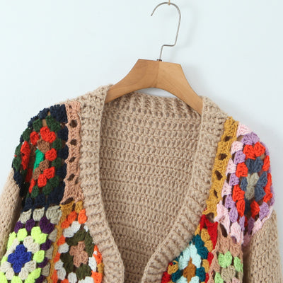 Suéter Holgado con Bordado Floral para Mujer - Image 17
