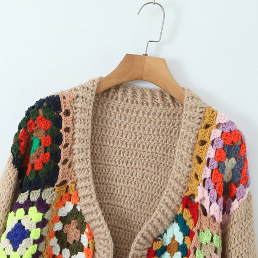 Suéter Holgado con Bordado Floral para Mujer - Image 17