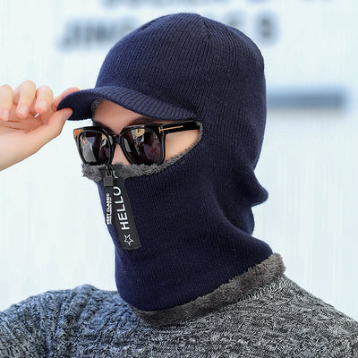 Gorro de Lana Térmico para Ciclismo - Abrigo Versátil Todo Clima - Image 11