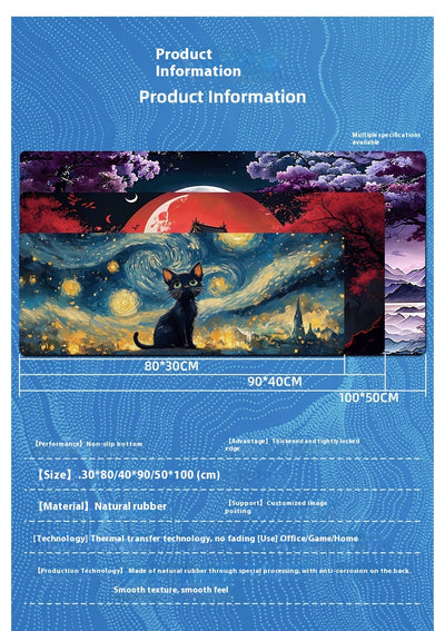 Mousepad Gaming Anime para Esports - Superficie de Alto Rendimiento - Image 26