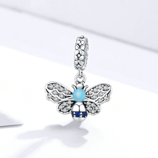 Pulsera de Plata de Ley DIY con Dijes Personalizables S925 - Image 2