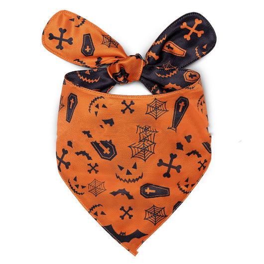 Toalla Triangular Halloween para Perros Doble Capa Absorbente - Image 3