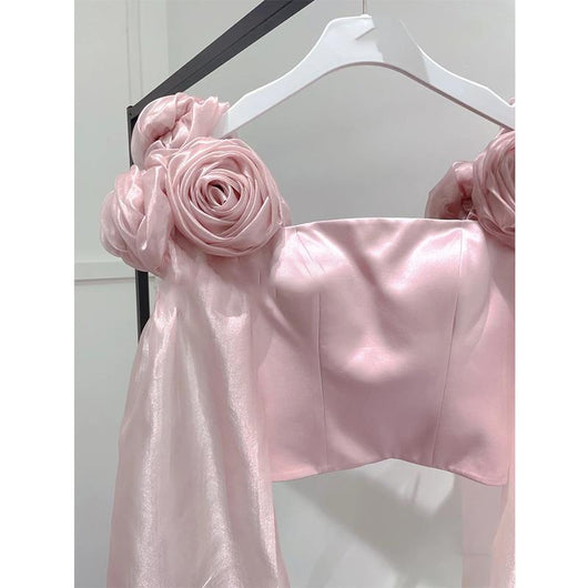 Blusa Elegante con Mangas Acampanadas para Mujer - Image 5