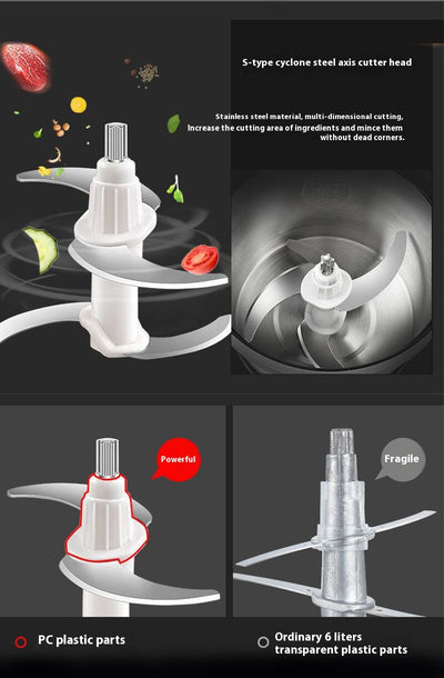 Procesador de Alimentos Multiusos Acero Inoxidable Premium - Image 12