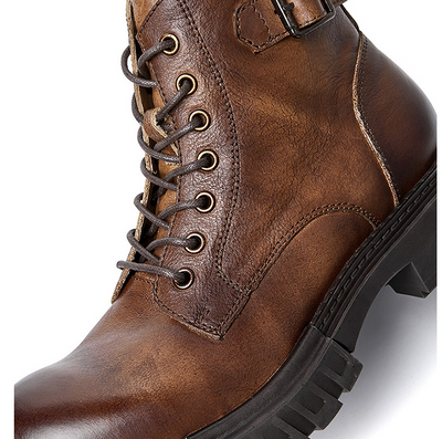 Botas de Trabajo Altas de Cuero para Motociclista - Image 16