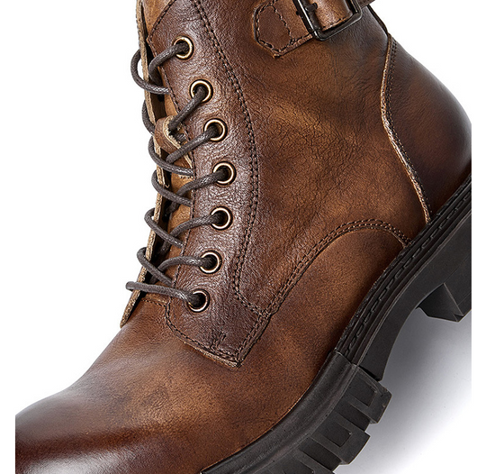 Botas de Trabajo Altas de Cuero para Motociclista - Image 16