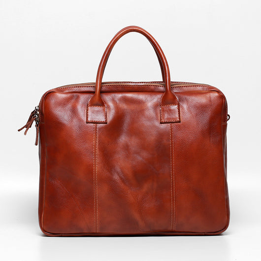 Bolsa de Cuero para Hombre Estilo Retro - Piel de Res Premium - Image 5