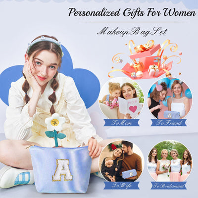 Neceser de Viaje Bordado con Letras - Almacenamiento Portátil - Image 18