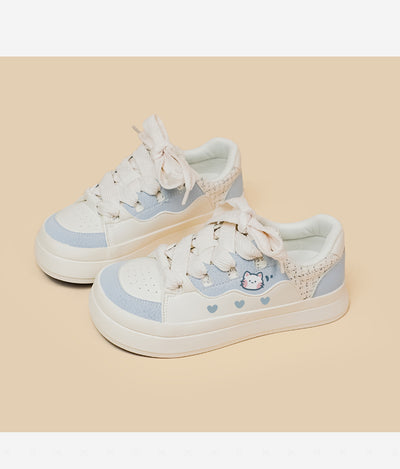 Tenis Blancos para Niñas con Cordones - Diseño Clásico y Cómodo - Image 6
