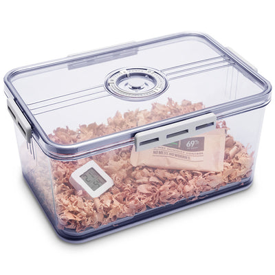 Humidificador de Cigarros Sellado Premium con Control de Humedad