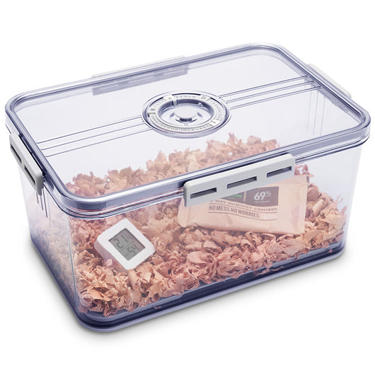 Humidificador de Cigarros Sellado Premium con Control de Humedad