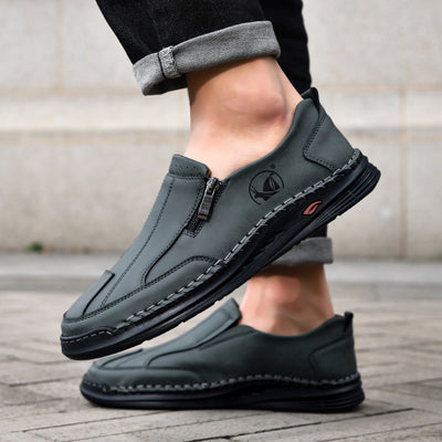 Zapatos Casuales de Cuero con Cordones para Hombre - Estilo Outdoor - Image 16