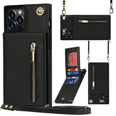 Funda Mensajero de Cuero con Compartimentos para Tarjetas - Estilo Explosivo - Image 9